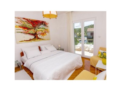 Holiday house Four-bedroom house with terrace and sea view Stupin Čeline, Rogoznica K-6096 - Outdoor photo 16