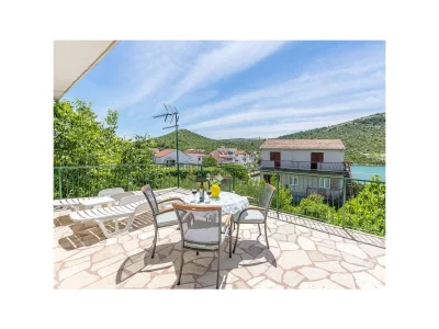 Holiday house Four-bedroom house with terrace and sea view Stupin Čeline, Rogoznica K-6096 - Outdoor photo 26