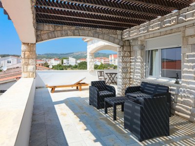 Holiday house Comfortable and spacious house near beach Rogoznica K-6226 - Outdoor photo 103