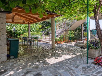 Apartment Three bedroom apartment with terrace and sea view Lovran, Opatija A-7837-a - Outdoor photo 11