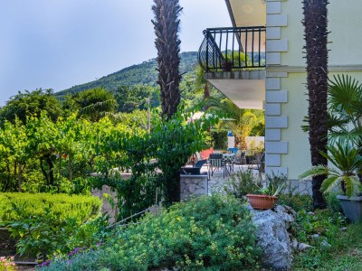 Apartment Three bedroom apartment with terrace and sea view Lovran, Opatija A-7837-a - Outdoor photo 20