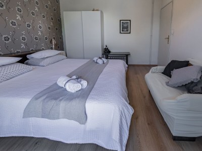 Apartment Three bedroom apartment with terrace and sea view Lovran, Opatija A-7837-a - Outdoor photo 52