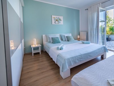 Apartment Three bedroom apartment with terrace and sea view Lovran, Opatija A-7837-a - Outdoor photo 61