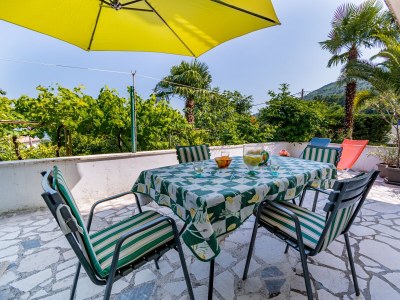 Apartment Three bedroom apartment with terrace and sea view Lovran, Opatija A-7837-a - Outdoor photo 91