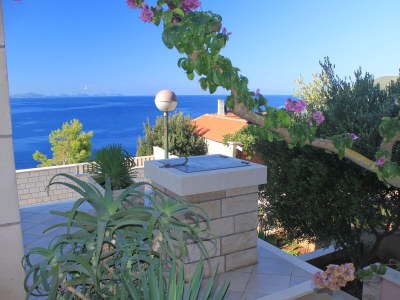 Apartment Two bedroom apartment with terrace and sea view Zavalatica, Korčula A-9137-a - Outdoor photo 7