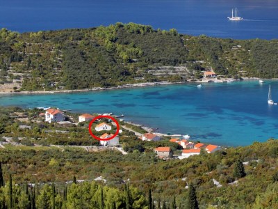 Apartment Two bedroom apartment near beach Kneža, Korčula A-9185-a - Outdoor photo 9