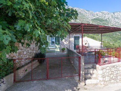 Holiday house Two bedroom house with terrace and sea view Igrane, Makarska K-8332 - Outdoor photo 11