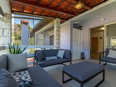 Holiday house Comfortable and spacious house near beach Cove Stratinčica, Korčula K-9265 - Outdoor photo 57