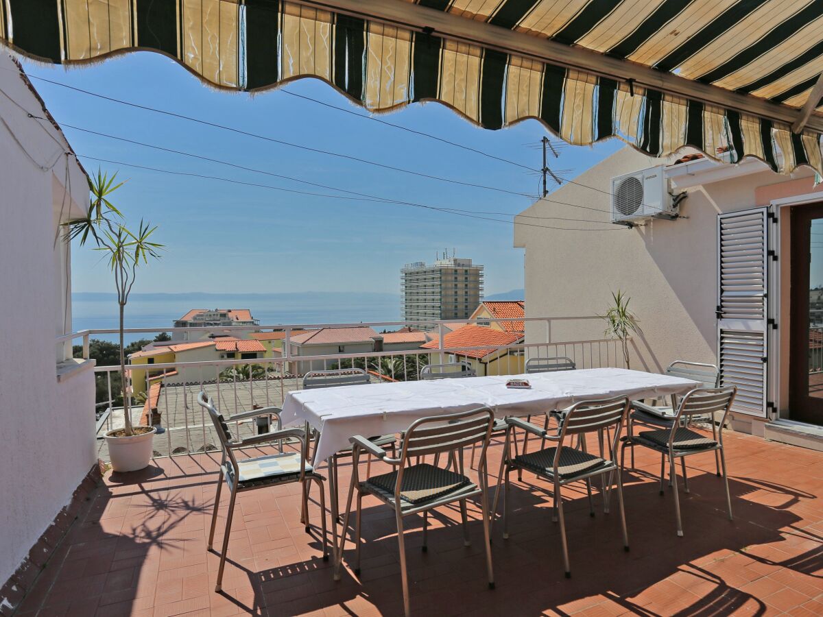 Apartment Three bedroom apartment with terrace and sea view Makarska A-9506-a