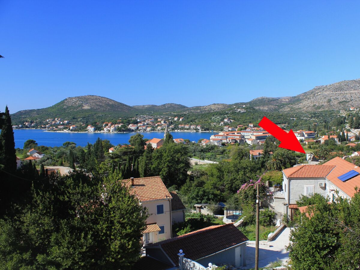 Apartment Two bedroom apartment with terrace and sea view Slano, Dubrovnik A-8540-a - Outdoor photo 2