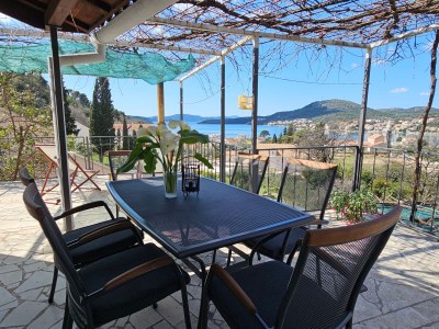 Apartment Two bedroom apartment with terrace and sea view Slano, Dubrovnik A-8540-a in Slano - Apartment