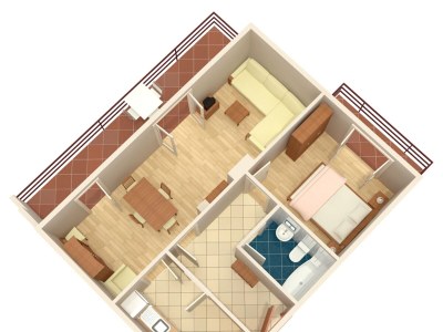 Apartment One bedroom apartment with balcony and sea view Molunat, Dubrovnik A-8550-a - Outdoor photo 28