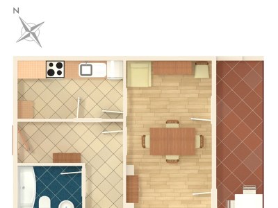 Apartment One bedroom apartment with balcony and sea view Molunat, Dubrovnik A-8550-a - Outdoor photo 29