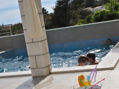 Holiday house Comfortable and spacious house with terrace and sea view Brna, Korčula K-13943 - Outdoor photo 9