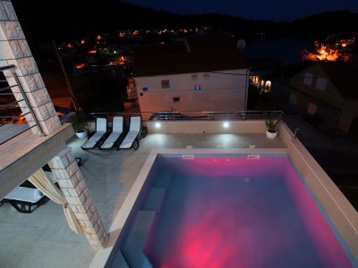 Holiday house Comfortable and spacious house with terrace and sea view Brna, Korčula K-13943 - Outdoor photo 10