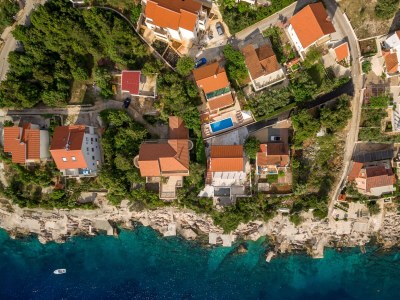 Holiday house Four-bedroom house with terrace and sea view Ražanj, Rogoznica K-13738 - Outdoor photo 7