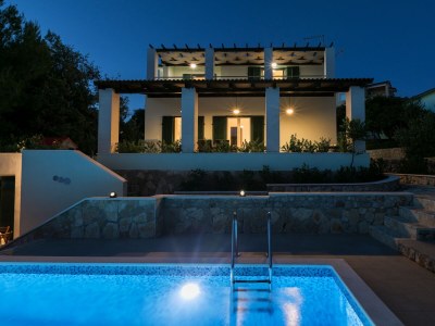 Holiday house Four-bedroom house with terrace and sea view Ražanj, Rogoznica K-13738 - Outdoor photo 8