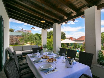 Holiday house Four-bedroom house with terrace and sea view Ražanj, Rogoznica K-13738 - Outdoor photo 51