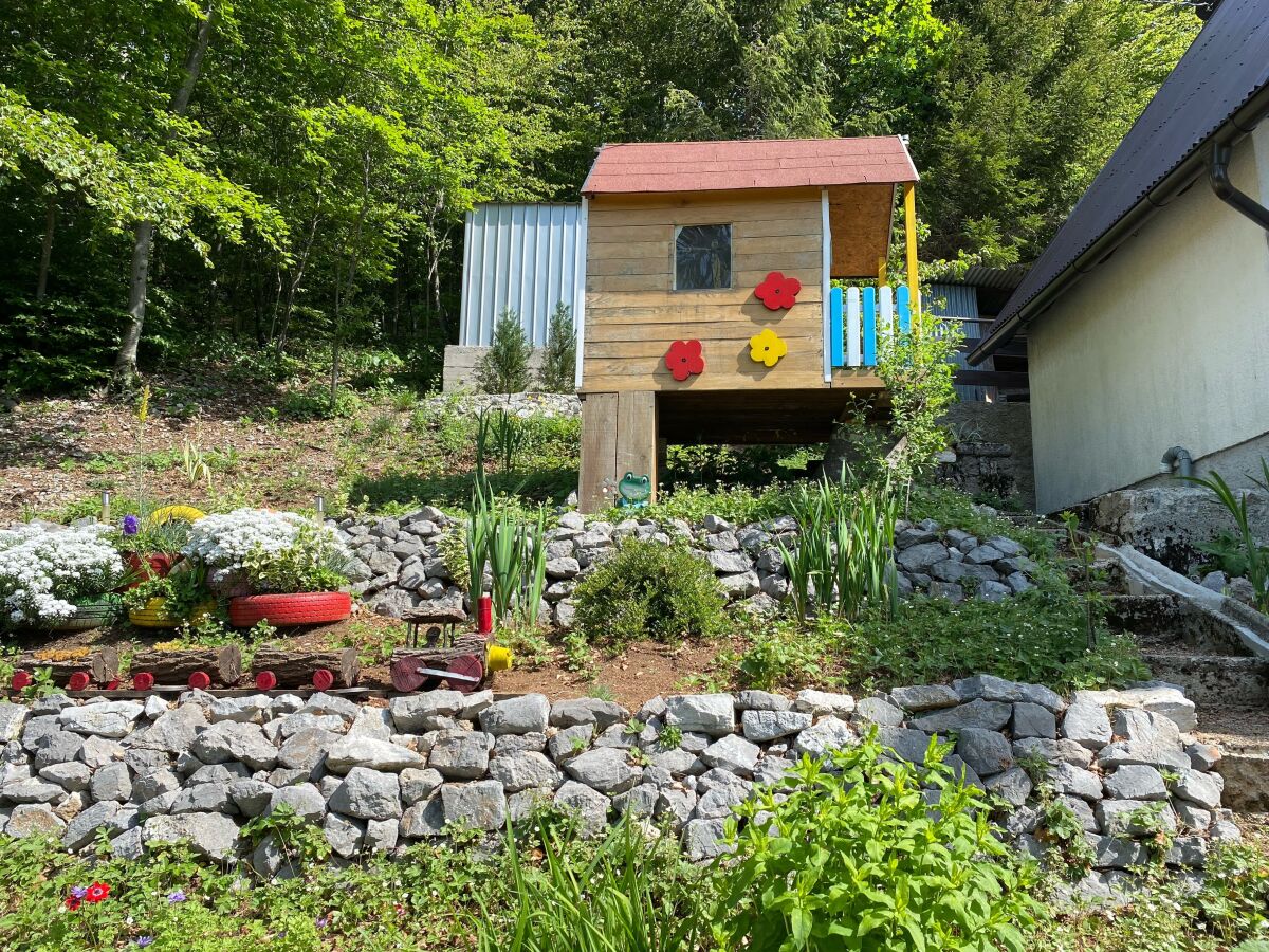 Holiday house Two bedroom house with terrace Zlobin, Gorski kotar K-15452 - Outdoor photo 5