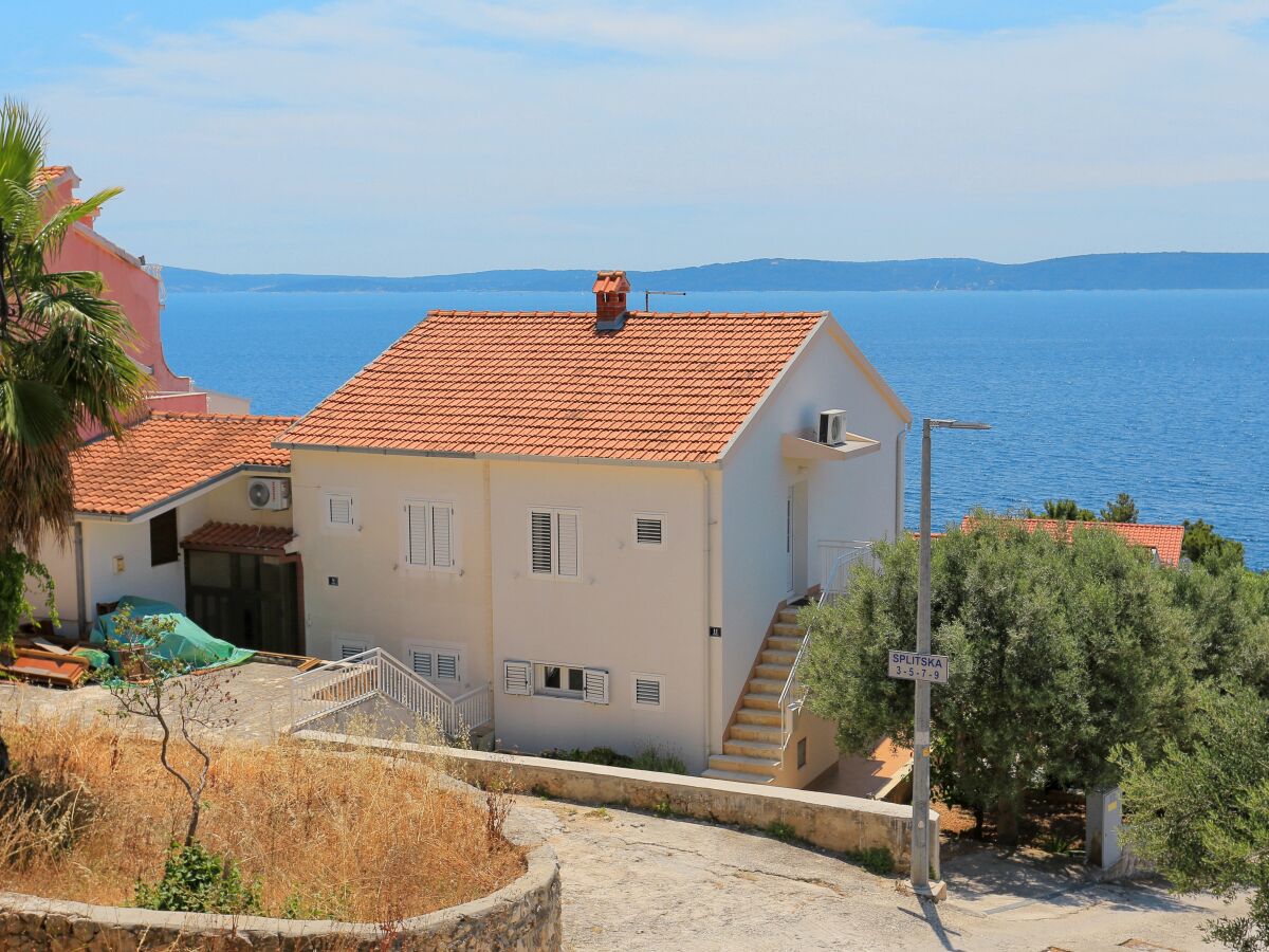 Apartment One bedroom apartment with terrace and sea view Mavarštica, Čiovo A-18651-a