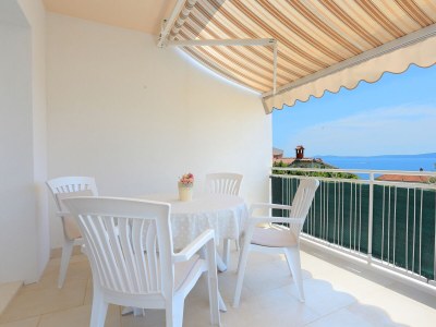 Apartment One bedroom apartment with terrace and sea view Mavarštica, Čiovo A-18651-a - Outdoor photo 13