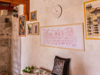 Holiday house Two bedroom house with terrace and sea view Gornja Podgora, Makarska K-16835 - Outdoor photo 8