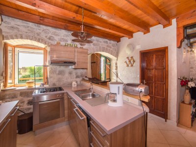 Holiday house Two bedroom house with terrace and sea view Gornja Podgora, Makarska K-16835 - Outdoor photo 14