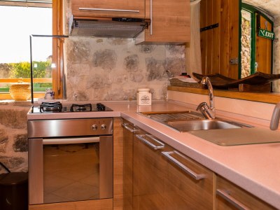 Holiday house Two bedroom house with terrace and sea view Gornja Podgora, Makarska K-16835 - Outdoor photo 15