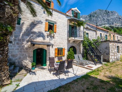 Holiday house Two bedroom house with terrace and sea view Gornja Podgora, Makarska K-16835 - Outdoor photo 31