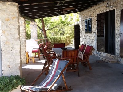 Holiday house Two bedroom house near beach Cove Špiljice, Brač K-17031 - Outdoor photo 26