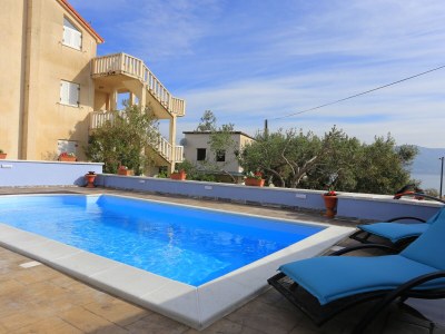 Holiday house Four-bedroom house with terrace and sea view Slatine, Čiovo K-17231 - Outdoor photo 8