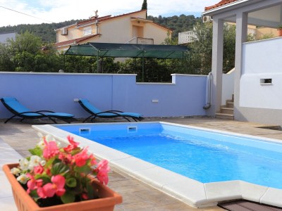 Holiday house Four-bedroom house with terrace and sea view Slatine, Čiovo K-17231 - Outdoor photo 10