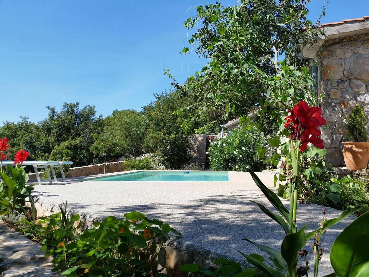 Holiday house Two bedroom house with terrace and sea view Bajčići, Krk K-17257