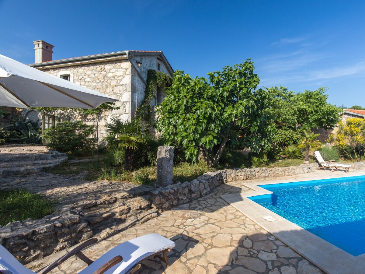 Holiday house Three bedroom house with terrace and sea view Bajčići, Krk K-17293