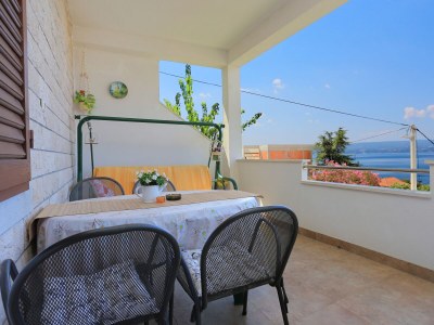 Apartment Two bedroom apartment with terrace and sea view Omiš A-18919-a - Outdoor photo 16