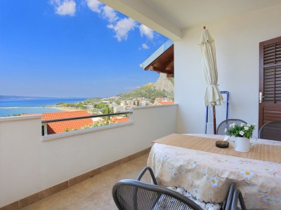 Apartment Two bedroom apartment with terrace and sea view Omiš A-18919-a - Outdoor photo 17