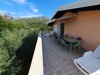 Apartment Two bedroom apartment with terrace and sea view Seline, Paklenica A-17390-a - Outdoor photo 15