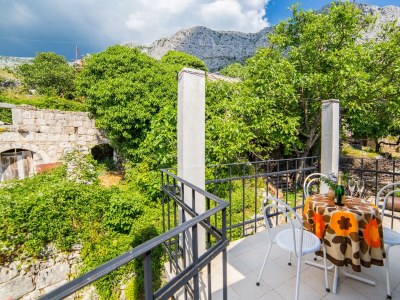Holiday house One bedroom house with terrace and sea view Gornja Podgora, Makarska K-18984 - Outdoor photo 18