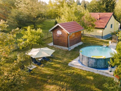 Holiday house Two bedroom house with terrace Tounj, Gorski kotar K-17577 - Outdoor photo 4