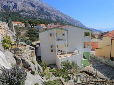 Apartment One bedroom apartment with balcony and sea view Makarska A-18213-a - Outdoor photo 4