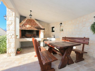 Holiday house One bedroom house with terrace and sea view Živogišće - Strnj - Živogošće - Strnj, Makarska K-18025 - Outdoor photo 6