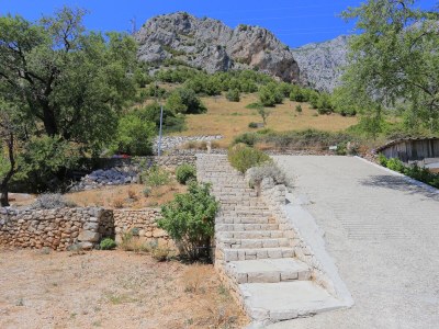 Holiday house One bedroom house with terrace and sea view Živogišće - Strnj - Živogošće - Strnj, Makarska K-18025 - Outdoor photo 7