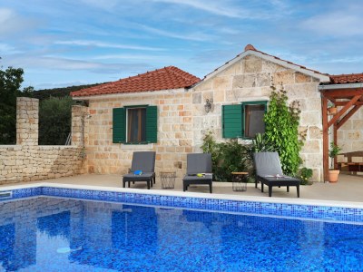 Holiday house Three bedroom house with terrace Postira, Brač K-19563 - Outdoor photo 23