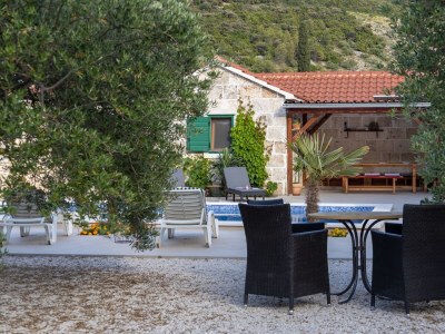 Holiday house Three bedroom house with terrace Postira, Brač K-19563 - Outdoor photo 26