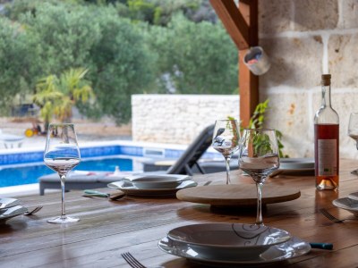 Holiday house Three bedroom house with terrace Postira, Brač K-19563 - Outdoor photo 54