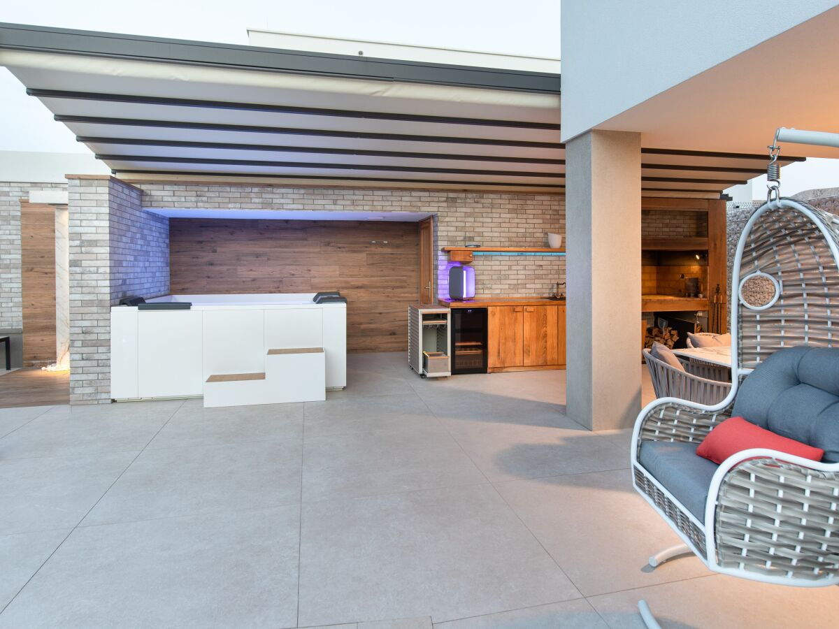 Villa Four-bedroom house with terrace Baška, Krk K-19671 - Outdoor photo 5