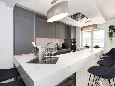 Villa Four-bedroom house with terrace Baška, Krk K-19671 - Outdoor photo 15