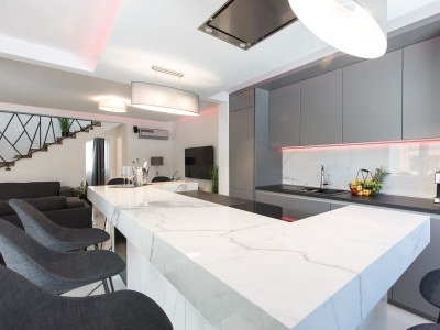 Villa Four-bedroom house with terrace Baška, Krk K-19671 - Outdoor photo 16