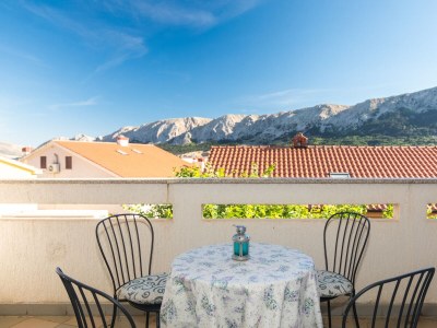 Apartment Two bedroom apartment with balcony and sea view Baška, Krk A-19675-a - Outdoor photo 22