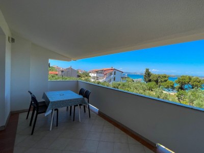 Apartment Two bedroom apartment with terrace and sea view Tkon, Pašman A-19914-a - Outdoor photo 20